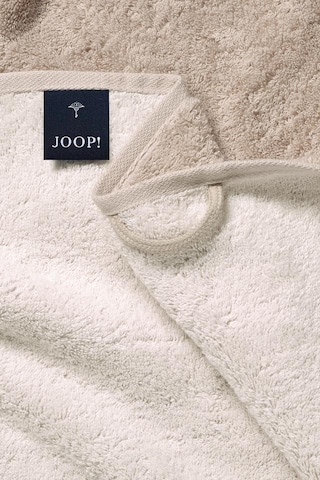 JOOP! Shower Towel 'Doubleface' in Beige
