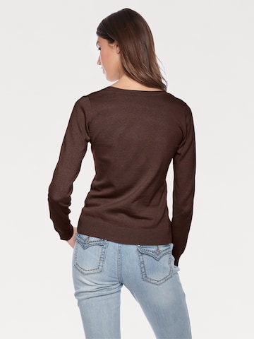 heine Pullover in Braun