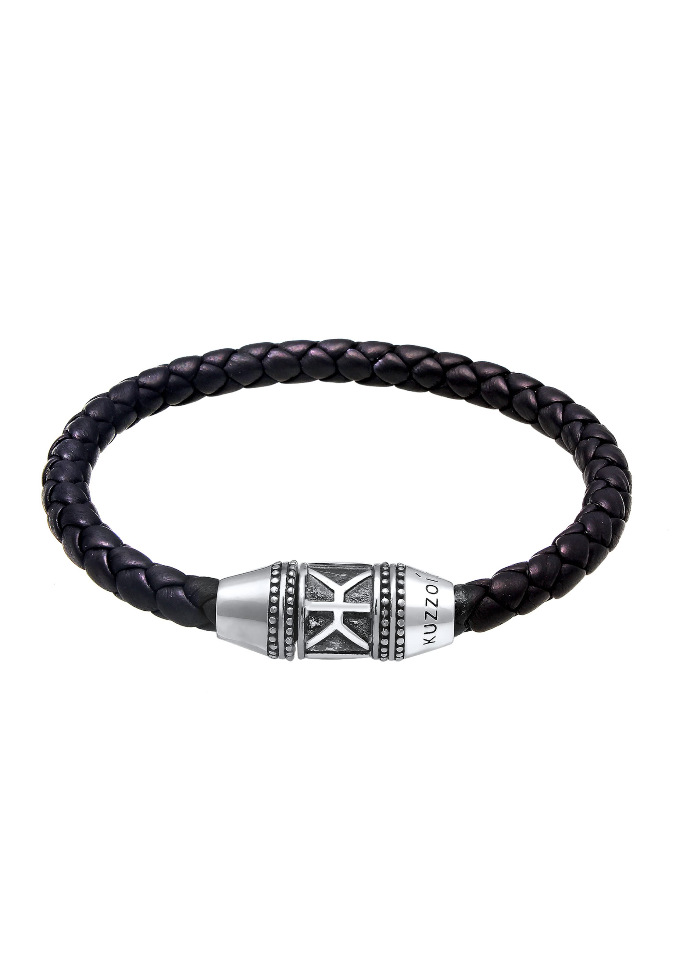 KUZZOI Armband i svart: framsida