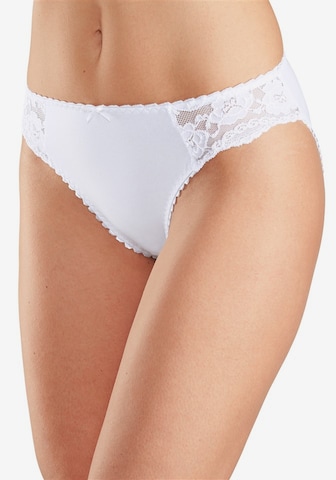 PETITE FLEUR Panty in White: front
