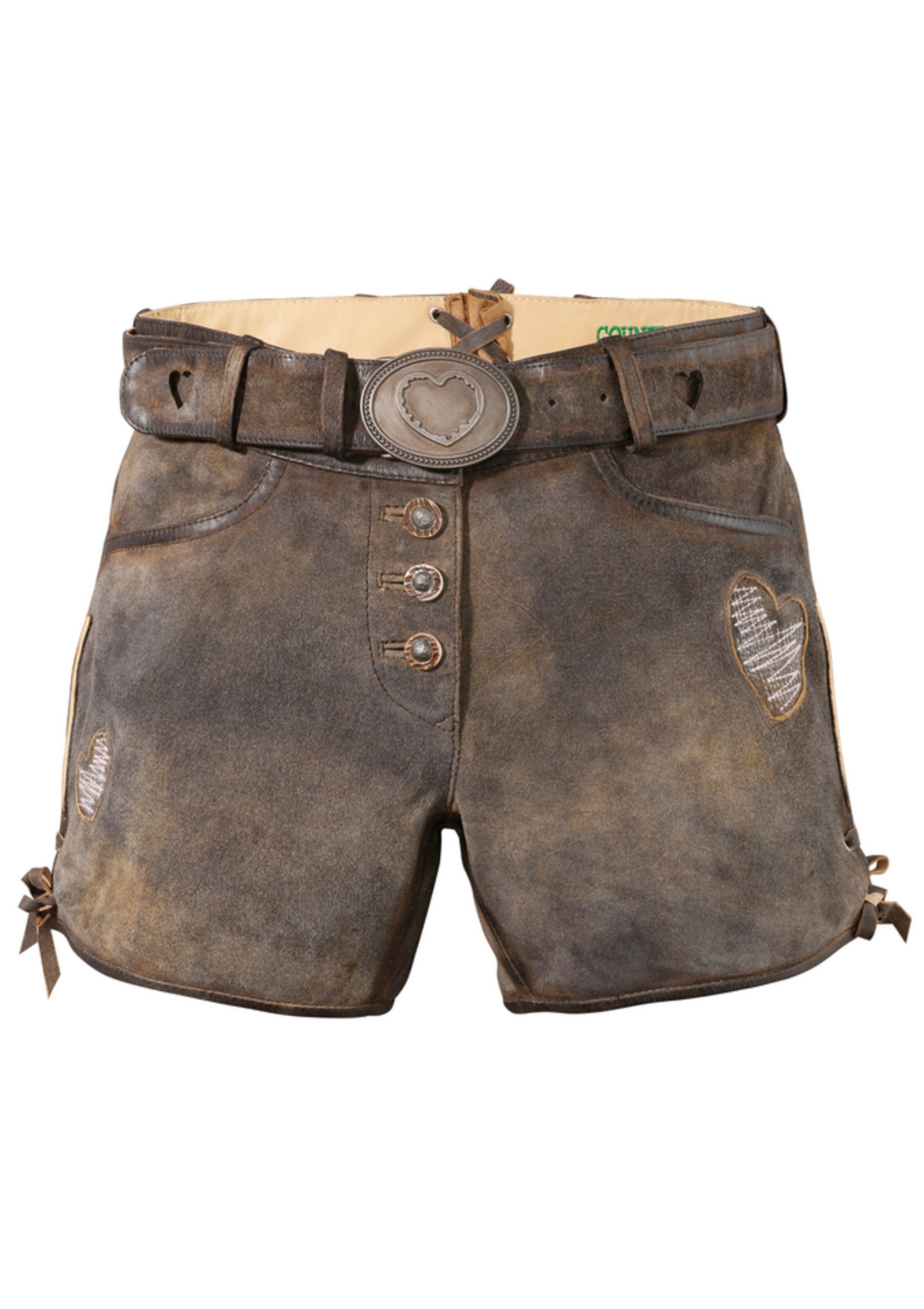 COUNTRY LINE - Trachtenlederhose in dunkelbraun