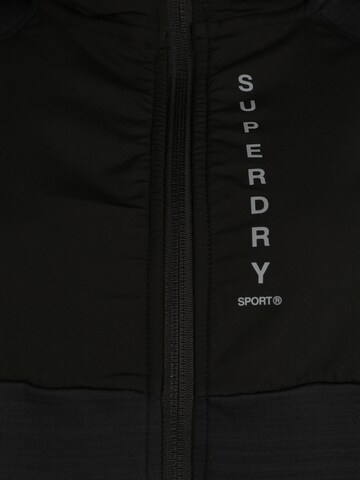 juoda Superdry Sportinis džemperis