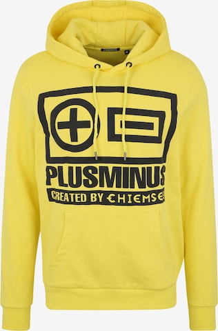 CHIEMSEE Athletic Sweatshirt in Yellow: front
