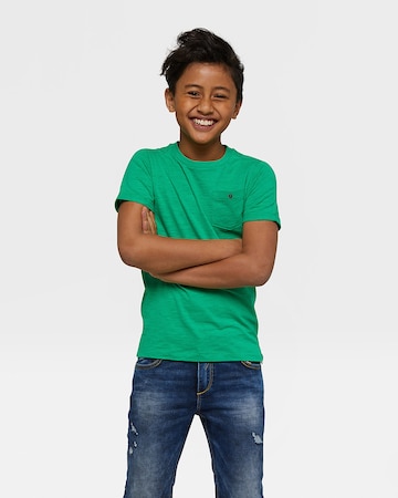 WE Fashion Shirt 'Herold' in Groen: voorkant