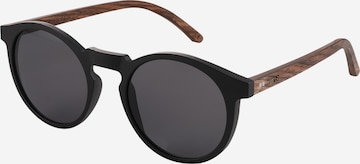 TAKE A SHOT Sunglasses 'Mandala Collection' in Black: front