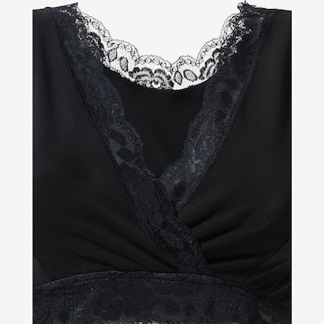 JoJo Maman Bébé - Bustier Sujetador de lactancia en negro