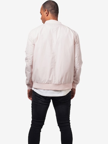 Urban Classics Between-Season Jacket in Pink