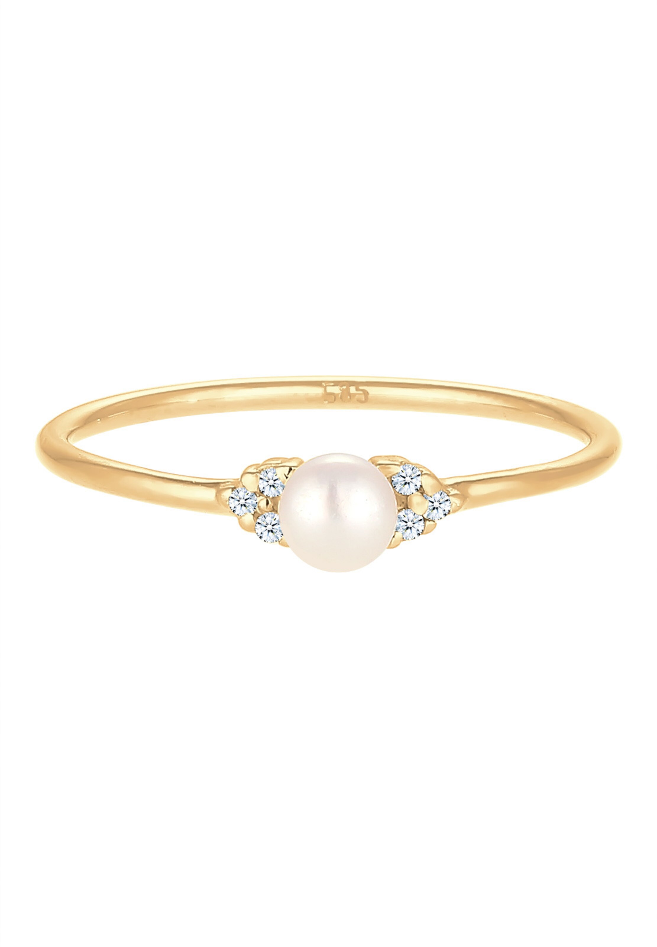 Elli DIAMONDS Ring 'Vintage' in Goud