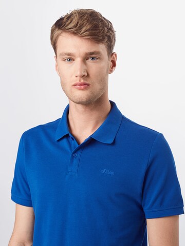 s.Oliver Poloshirt in Blau