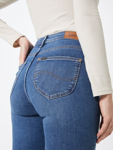 Lee Skinny Jeans 'Scarlett High' in Blauw