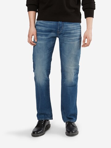 G-Star RAW Regular Jeans '3301' in Blauw: voorkant