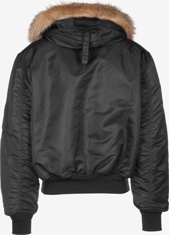 ALPHA INDUSTRIES Winter jacket in Black