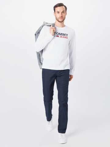 Regular fit Maglietta di Tommy Jeans in bianco