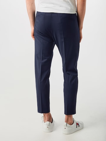 DRYKORN Regular Pleat-Front Pants 'Chasy' in Blue