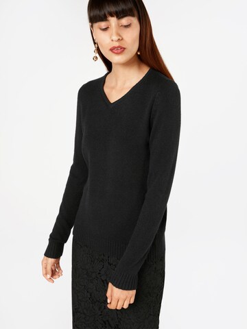 VILA Sweater 'Ril' in Black: front