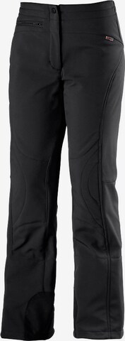 Maier Sports Workout Pants 'Marie' in Black: front