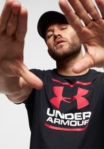 T-Shirt fonctionnel 'GL Foundation' UNDER ARMOUR en noir