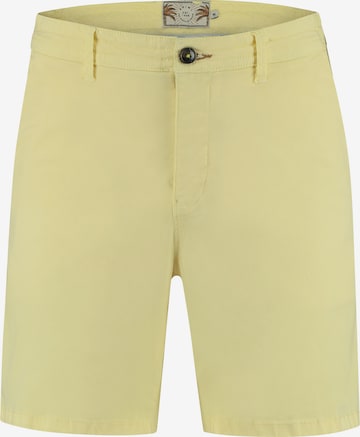 Pantalon chino Shiwi en jaune : devant