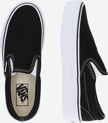 VANS Belebújós cipők 'UA Classic Slip-On Platform' - fekete