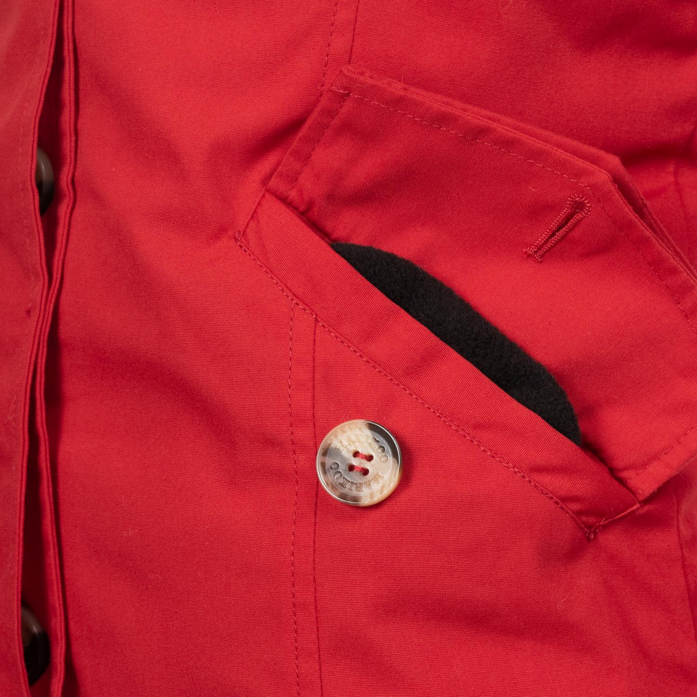 MARIKOO Winter parka 'Karmaa' in Red