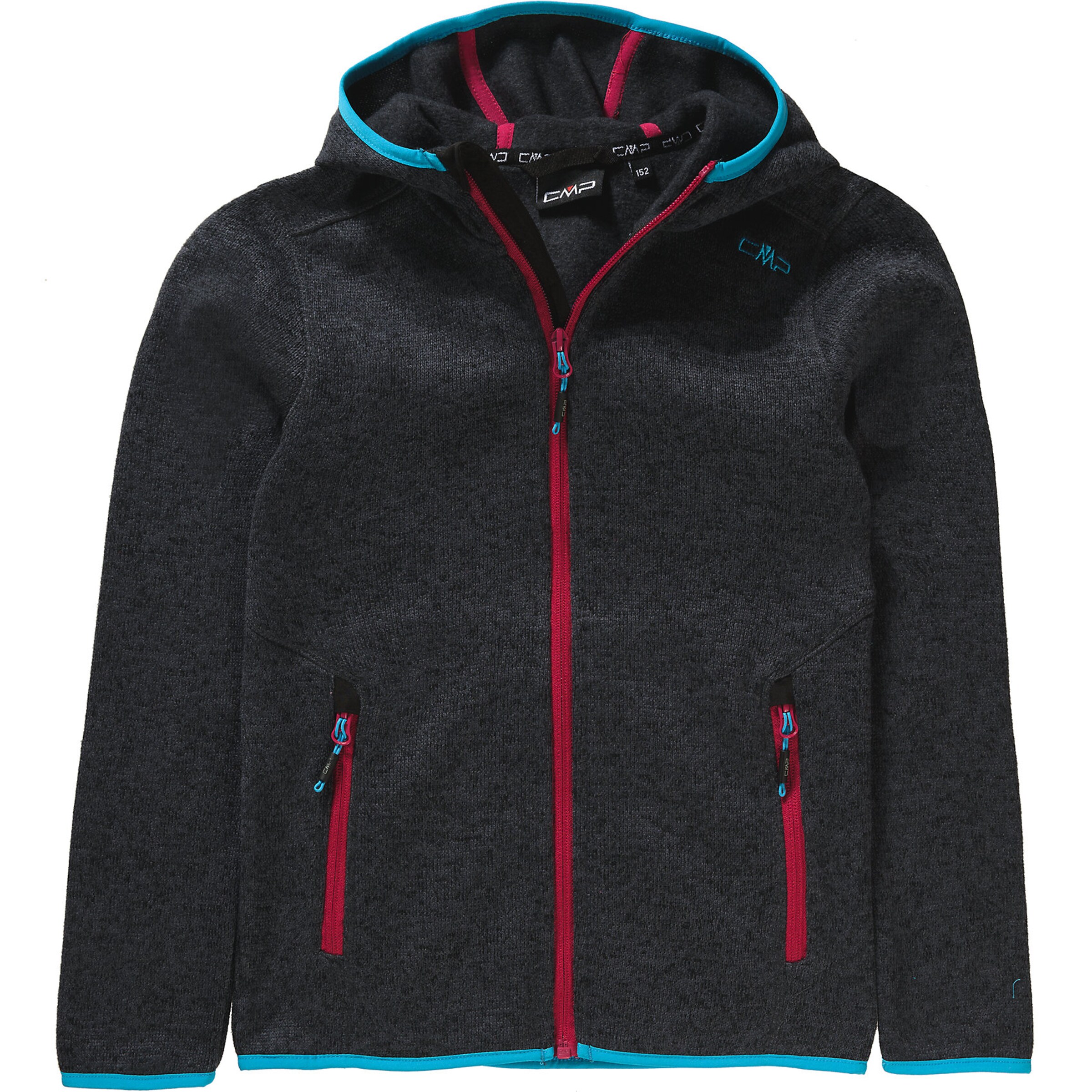 CMP - Fleecejacke 'GIRL FIX' in türkis