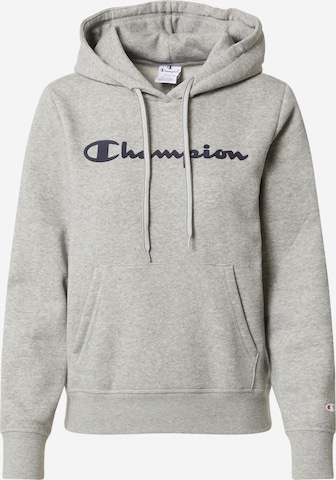 Champion Authentic Athletic Apparel Sweatshirt in Grey: front