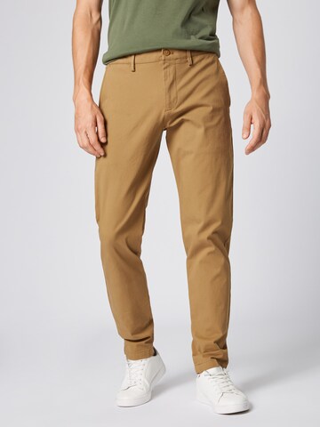 Dockers Tapered Chino trousers 'SMART 360 FLEX' in Beige