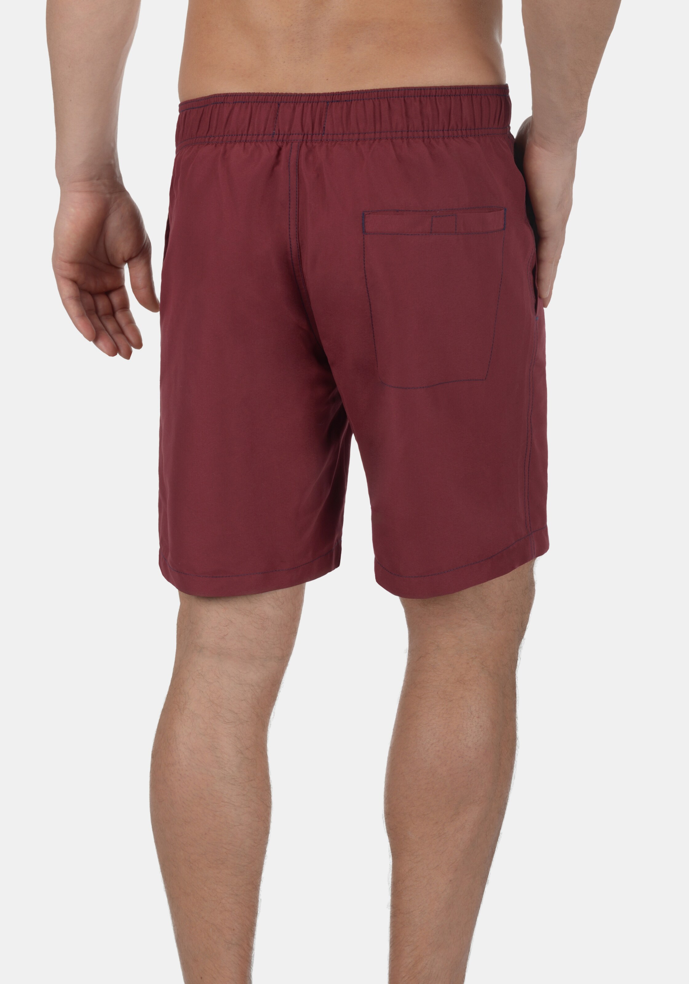 Männer Große Größen BLEND Shorts 'GOMES' in Bordeaux - BI91985