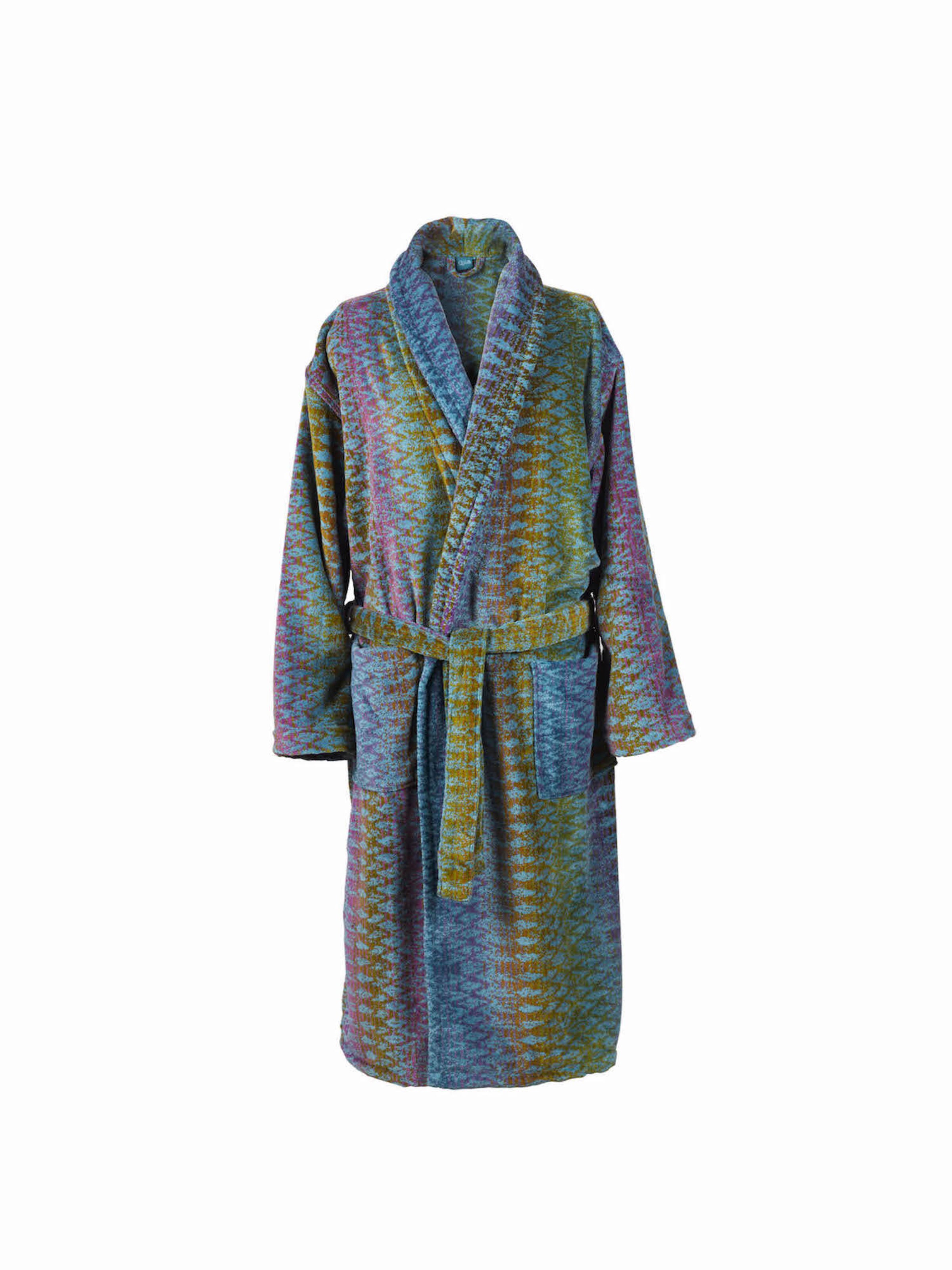 Elaiva - Badjas lang  in de kleur Turquoise