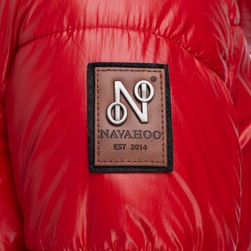 NAVAHOO Winter Jacket 'Tikunaa' in Red
