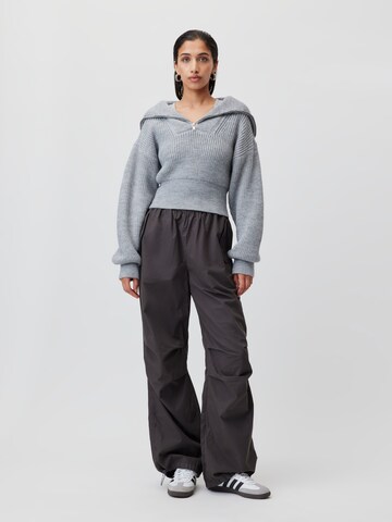 Comfy Grey Knit Look by LeGer