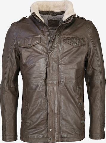 MUSTANG Between-Season Jacket 'Reineke' in Brown: front