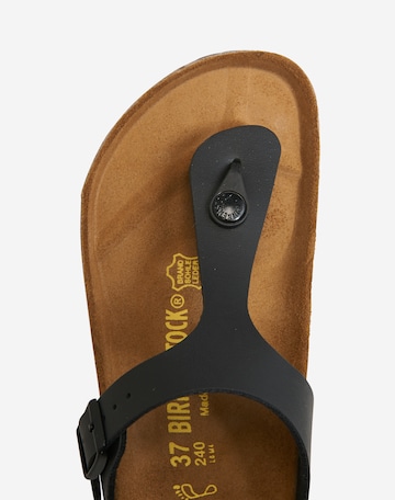 BIRKENSTOCK Žabky 'Gizeh' – černá