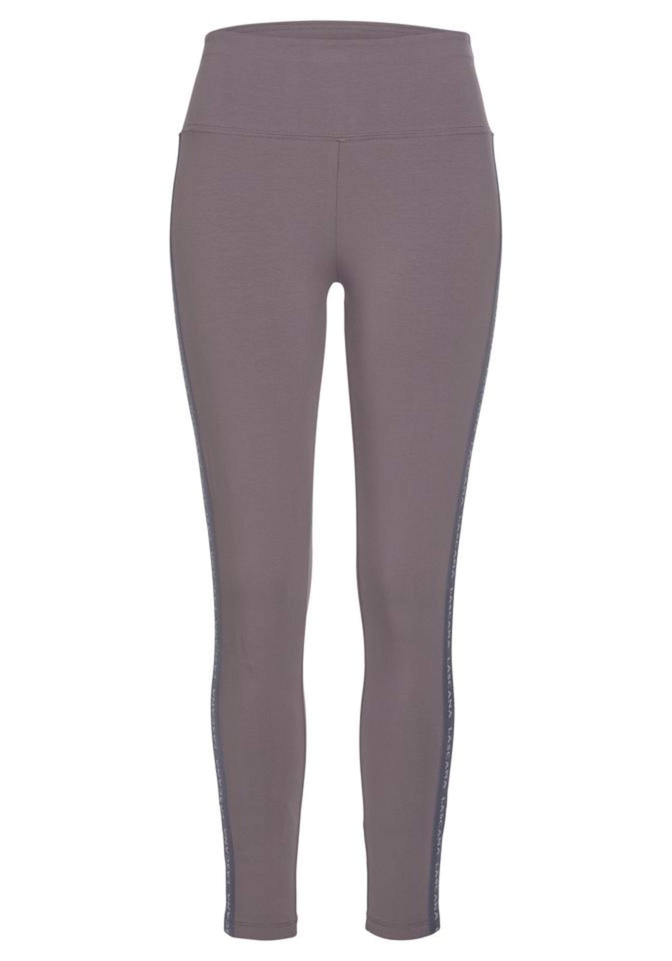 LASCANA ACTIVE Skinny Workout Pants in Grey: front