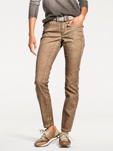heine Slimfit Jeans in Braun: predná strana