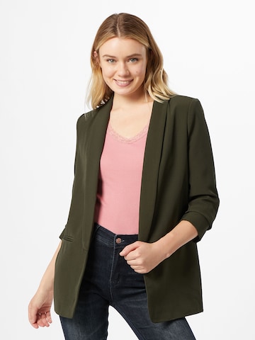 Blazer 'ELLY' ONLY en vert : devant