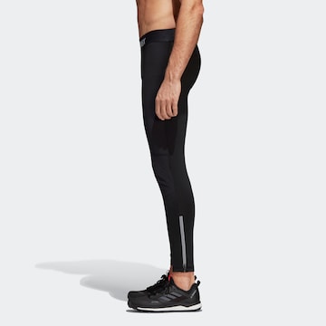 Skinny Pantaloni sport 'Agravic' de la ADIDAS TERREX pe negru