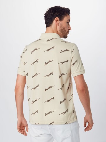 Lacoste LIVE Regular Fit T-Shirt in Beige