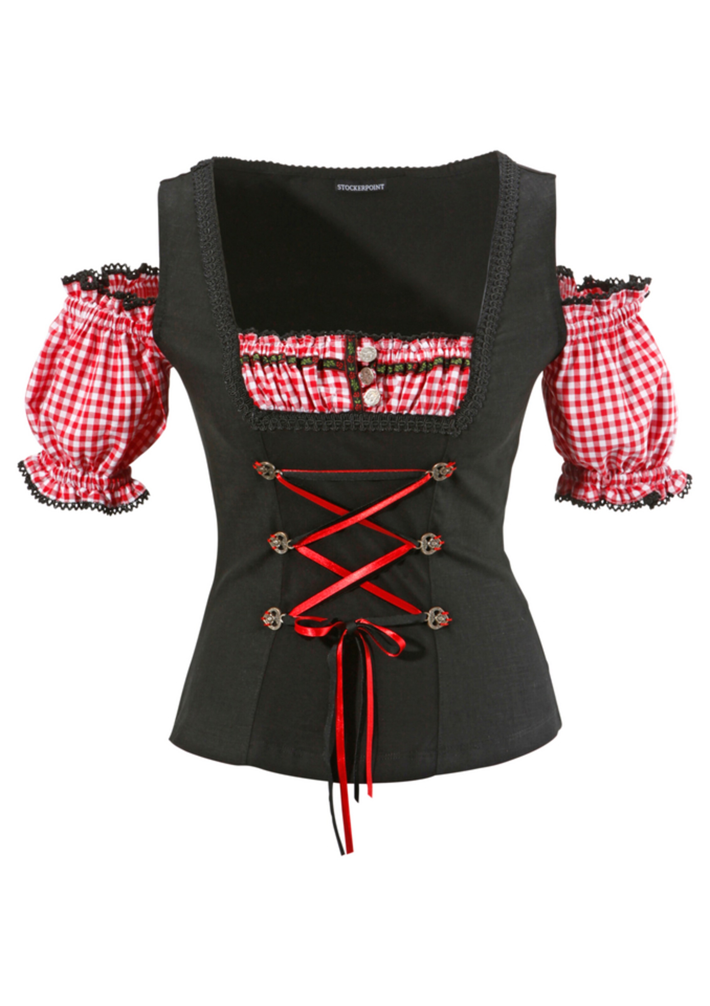 STOCKERPOINT - Trachtenbluse in rot