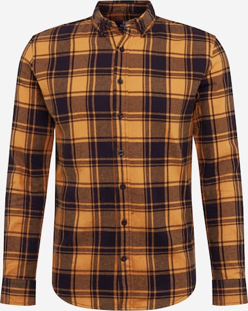 Denim Project Hemd 'Check Shirt' in Gelb: front
