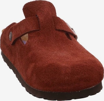 BIRKENSTOCK Pantolette in Rot