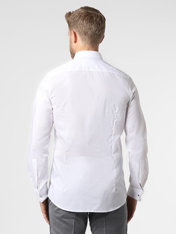 Finshley & Harding London Slim fit Zakelijk overhemd in Wit