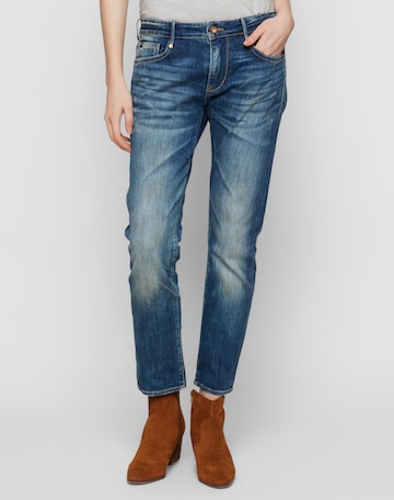 Le Temps Des Cerises - Tapered Vaquero en azul: frente
