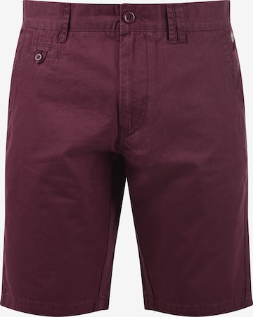 BLEND Regular Chino 'Sasuke' in Rood: voorkant