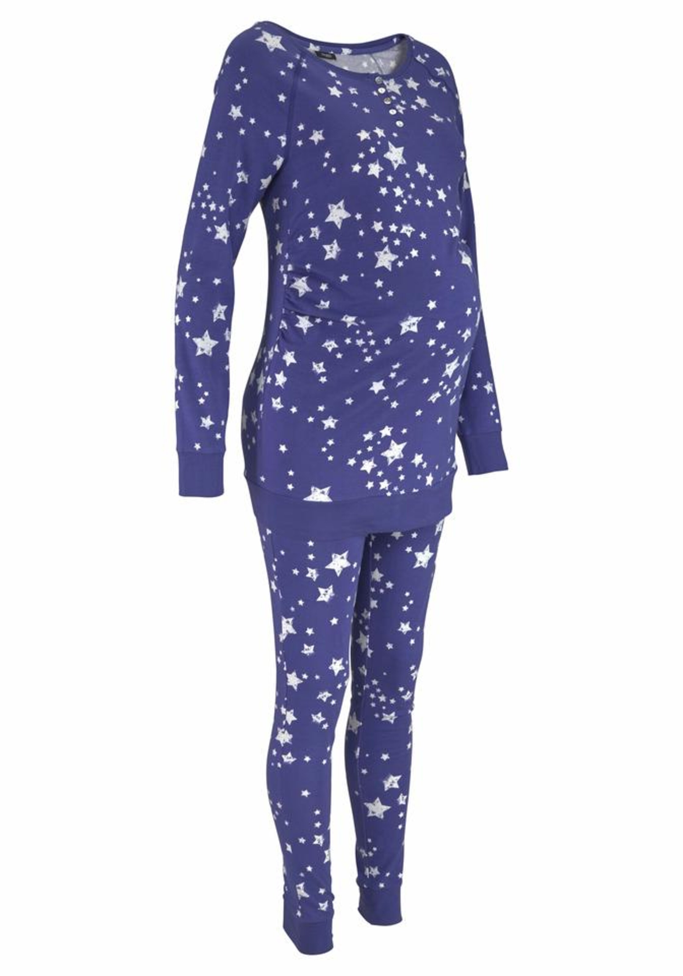 MARIE CLAIRE - Umstandspyjama in neonlila