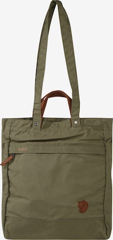 Rucsac 'Totepack No.1' de la Fjällräven pe verde: față