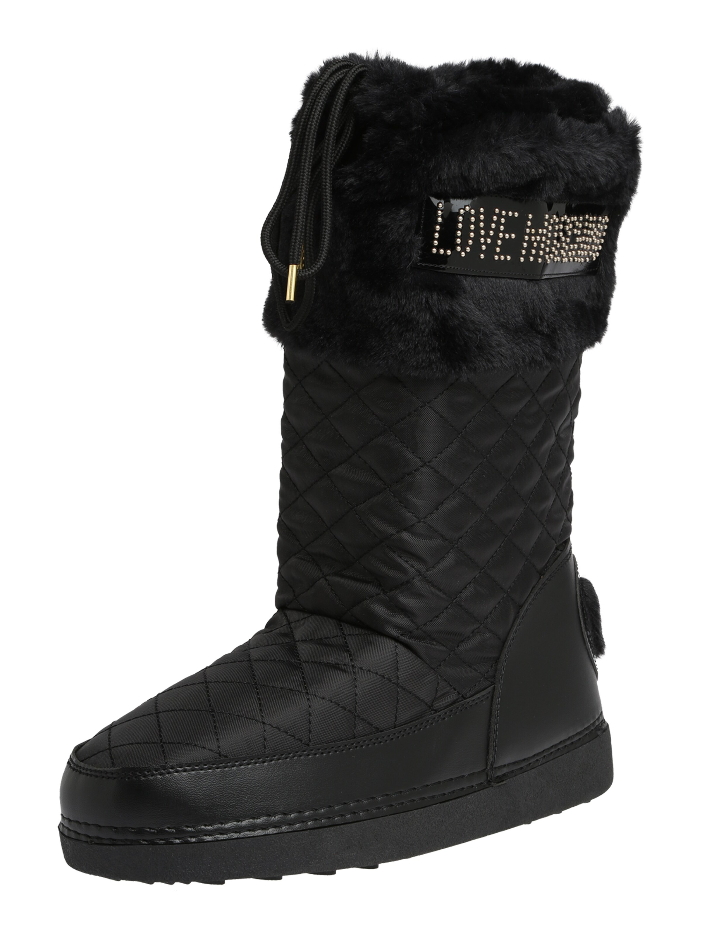 Love Moschino - Snowboots 'SKI BOOT' in de kleur Zwart