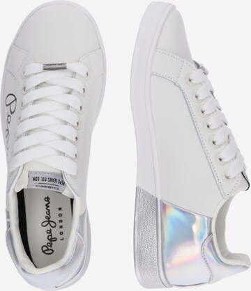 Pepe Jeans Sneakers 'Bromton Mania' in White: side