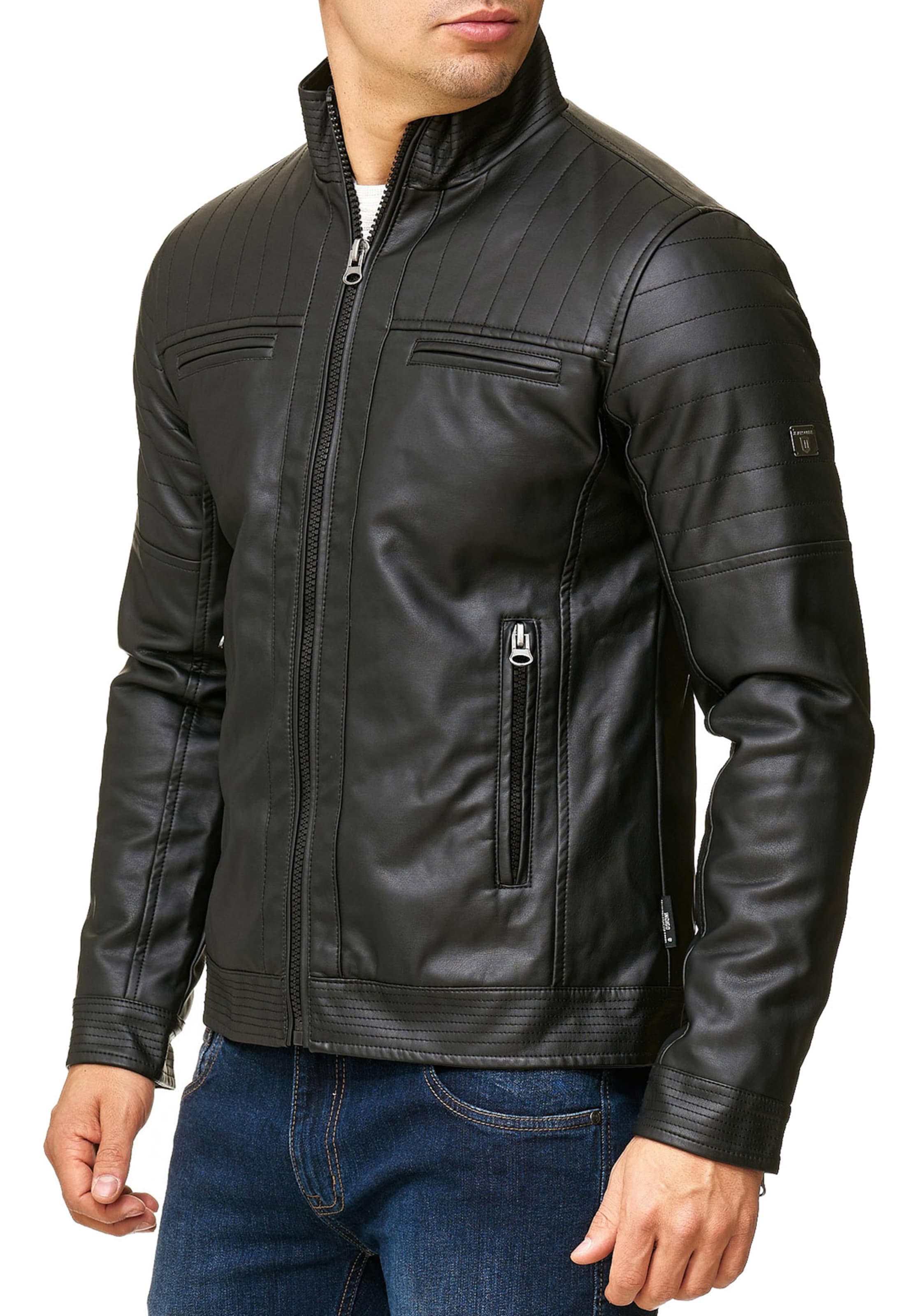 INDICODE JEANS Tussenjas ' Brook ' in Zwart