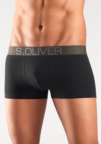 s.Oliver Boxershorts in Zwart